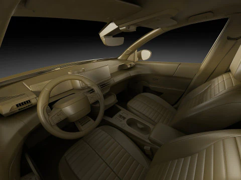 Lancia Ypsilon 2025 3D Model