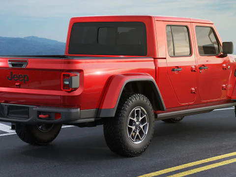 Jeep Gladiator 2024 3D Model