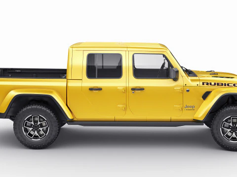 Jeep Gladiator 2024 3D Model