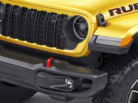 Jeep Gladiator 2024 Model 3D