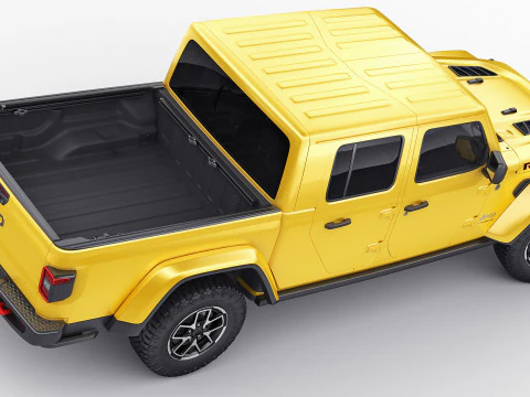 Jeep Gladiator 2024 3D Model
