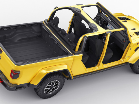 Jeep Gladiator 2024 Model 3D