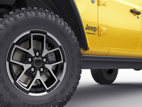 Jeep Gladiator 2024 Model 3D