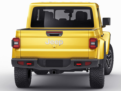 Jeep Gladiator 2024 Model 3D