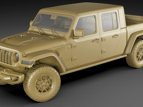 Jeep Gladiator 2024 Model 3D