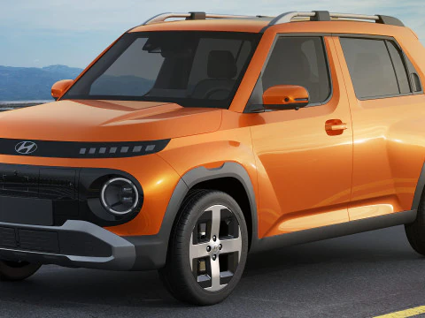 Hyundai Inster 2025 3D Model