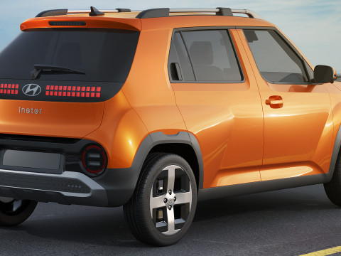 Hyundai Inster 2025 3D मॉडल