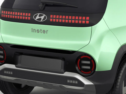 Hyundai Inster 2025 3D Model