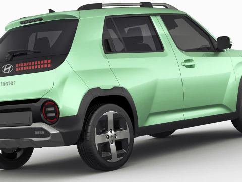 Hyundai Inster 2025 3D Model