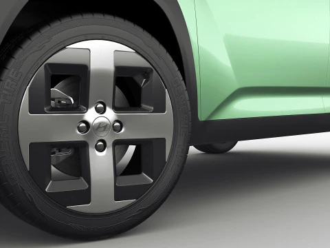 Hyundai Inster 2025 3D Model