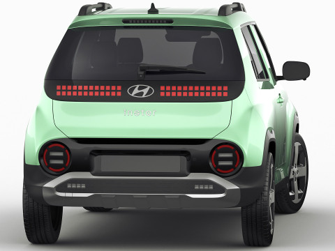 Hyundai Inster 2025 3D मॉडल