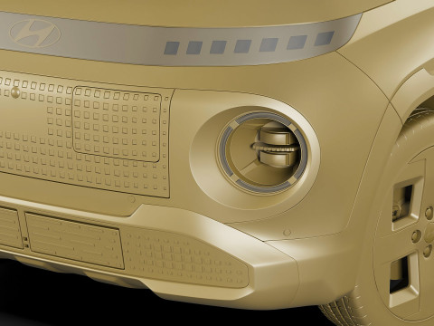 Hyundai Inster 2025 3D मॉडल