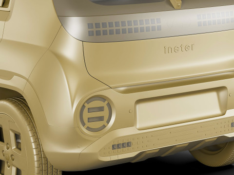 Hyundai Inster 2025 3D मॉडल