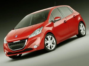 peugeot 208 5 door 3D Model