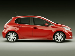 peugeot 208 5 door 3Dモデル