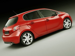 peugeot 208 5 door 3Dモデル