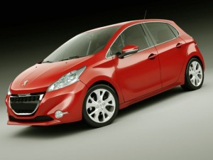 peugeot 208 5 door 3Dモデル