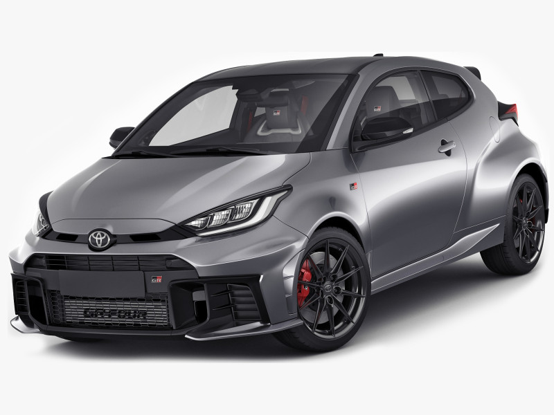 Toyota GR Yaris 2024 3D Модель .c4d .max .obj .3ds .fbx .stl .blend