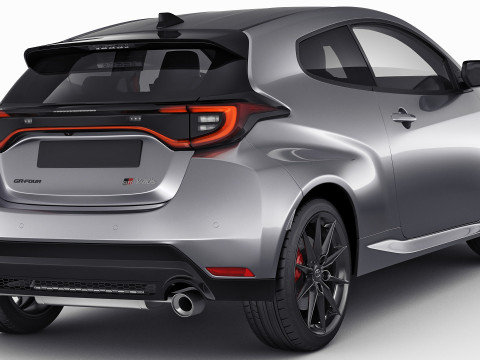 Toyota GR Yaris 2024 3D Модель