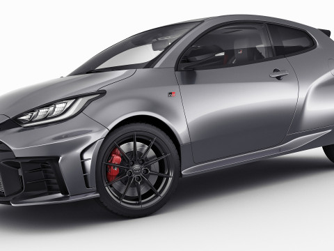 Toyota GR Yaris 2024 3D Модель
