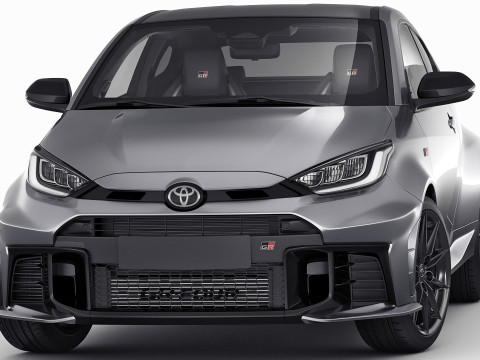 Toyota GR Yaris 2024 3D Модель