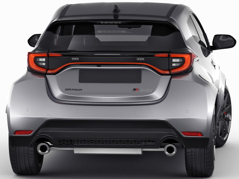 Toyota GR Yaris 2024 3D Модель