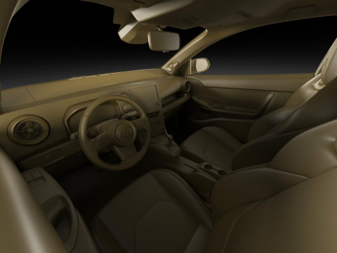 Toyota GR Yaris 2024 3D Модель