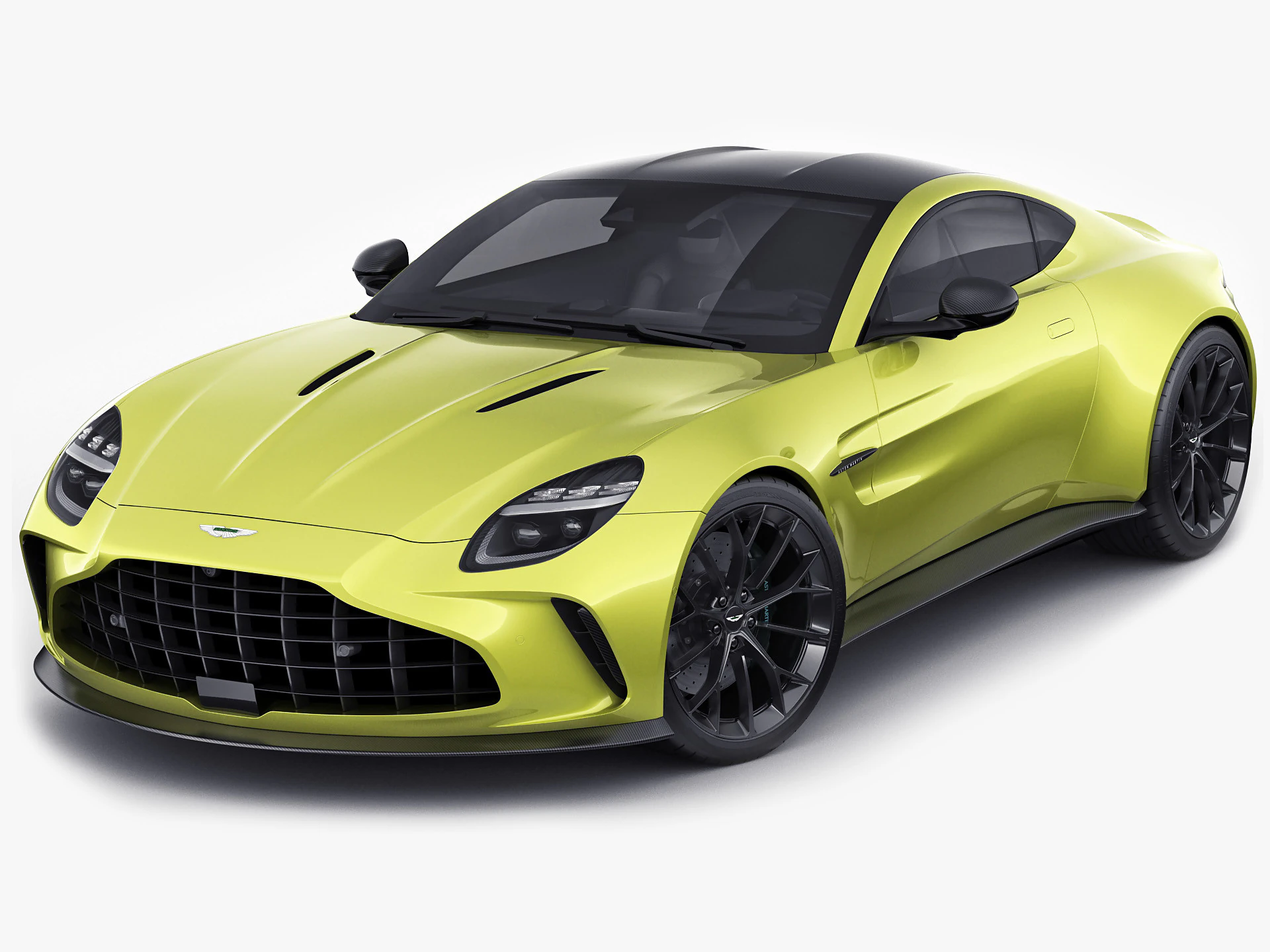 Aston Martin Vantage 2025 3D Model .c4d .max .obj .3ds .fbx .stl .blend 
