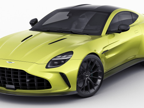 Aston Martin Vantage 2025 Modelo 3D