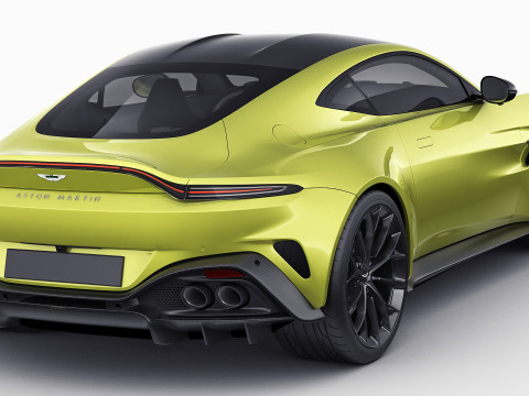 Aston Martin Vantage 2025 Modelo 3D