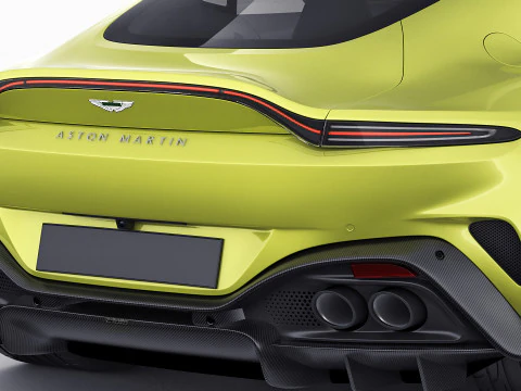 Aston Martin Vantage 2025 3D Model