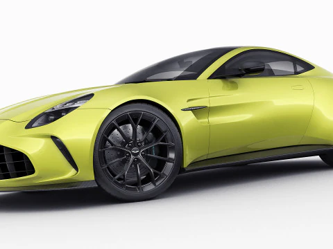 Aston Martin Vantage 2025 3D Model