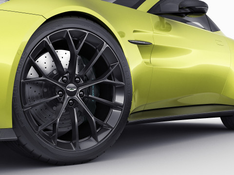 Aston Martin Vantage 2025 Modelo 3D