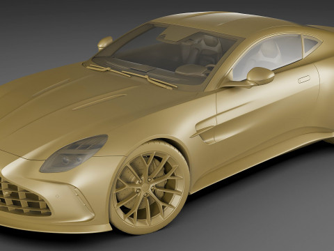 Aston Martin Vantage 2025 Modelo 3D