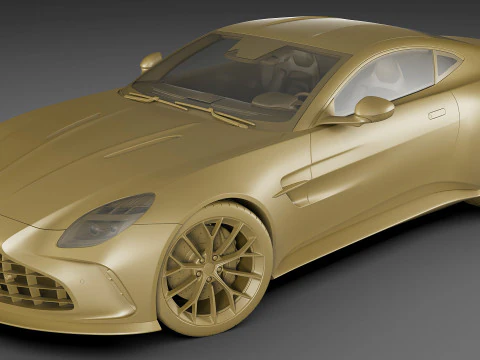 Aston Martin Vantage 2025 3D Model