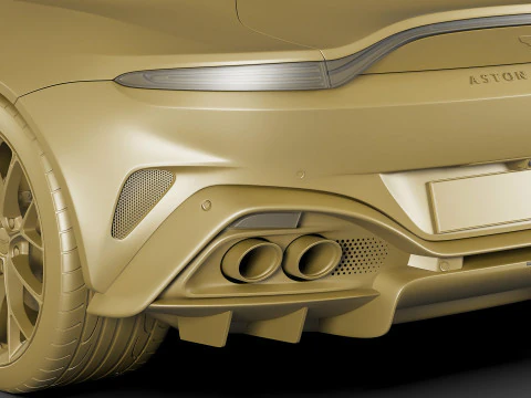 Aston Martin Vantage 2025 3D Model
