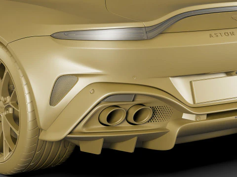 Aston Martin Vantage 2025 3D Model