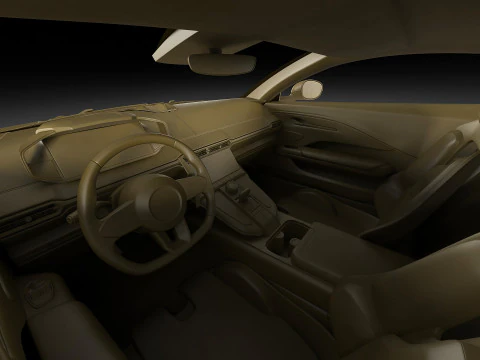 Aston Martin Vantage 2025 3D Model