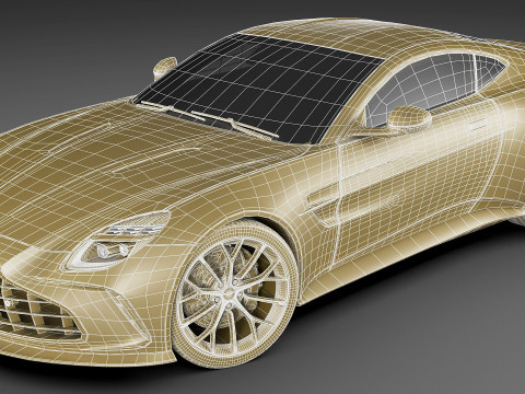 Aston Martin Vantage 2025 Modelo 3D