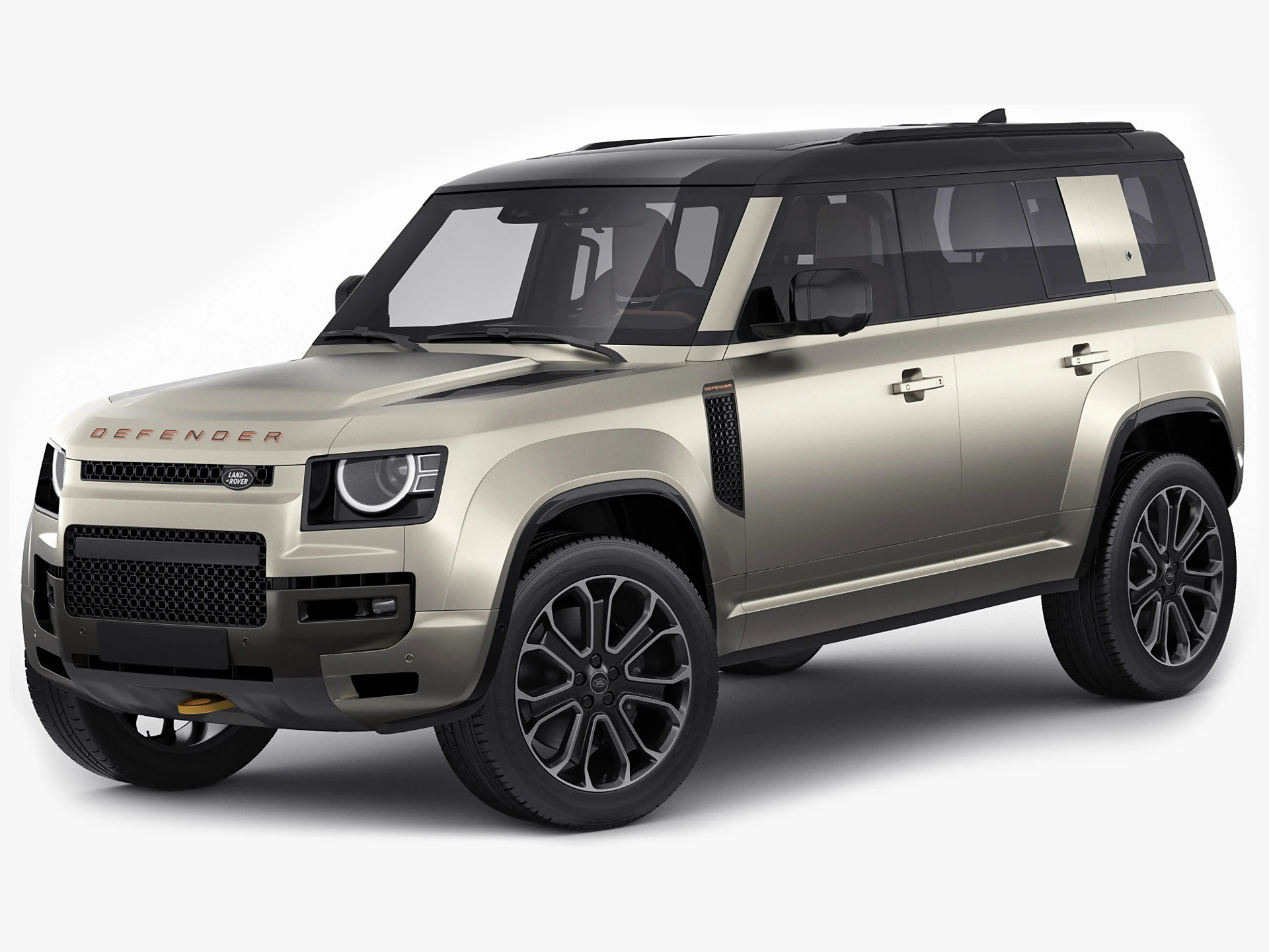 Land Rover Defender 110 OCTA 2025 3D Model .c4d .max .obj .3ds .fbx .stl .blend 