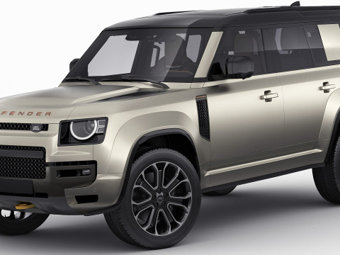 Land Rover Defender 110 OCTA 2025 3D Модель