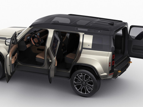 Land Rover Defender 110 OCTA 2025 3D Модель