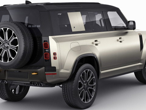 Land Rover Defender 110 OCTA 2025 3D Модель