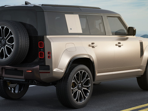 Land Rover Defender 110 OCTA 2025 3D Модель