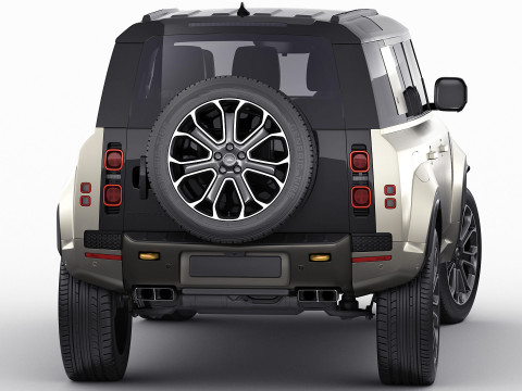 Land Rover Defender 110 OCTA 2025 3D Модель