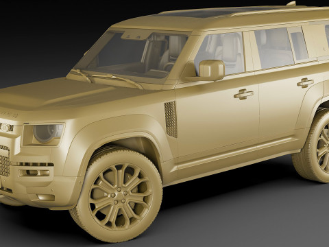 Land Rover Defender 110 OCTA 2025 3D Модель