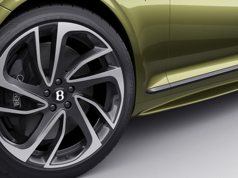 Bentley Continental GT 2025 3D 모델