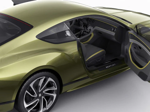 Bentley Continental GT 2025 3D Model
