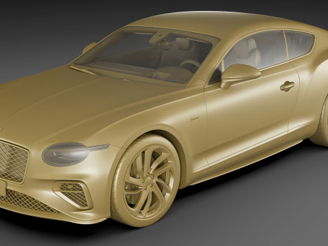 Bentley Continental GT 2025 3D 모델