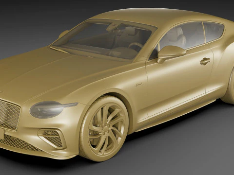 Bentley Continental GT 2025 3D Model
